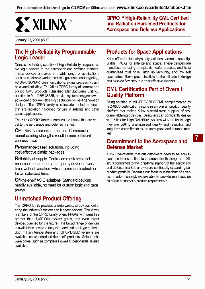 XQVR1000_7016381.PDF Datasheet