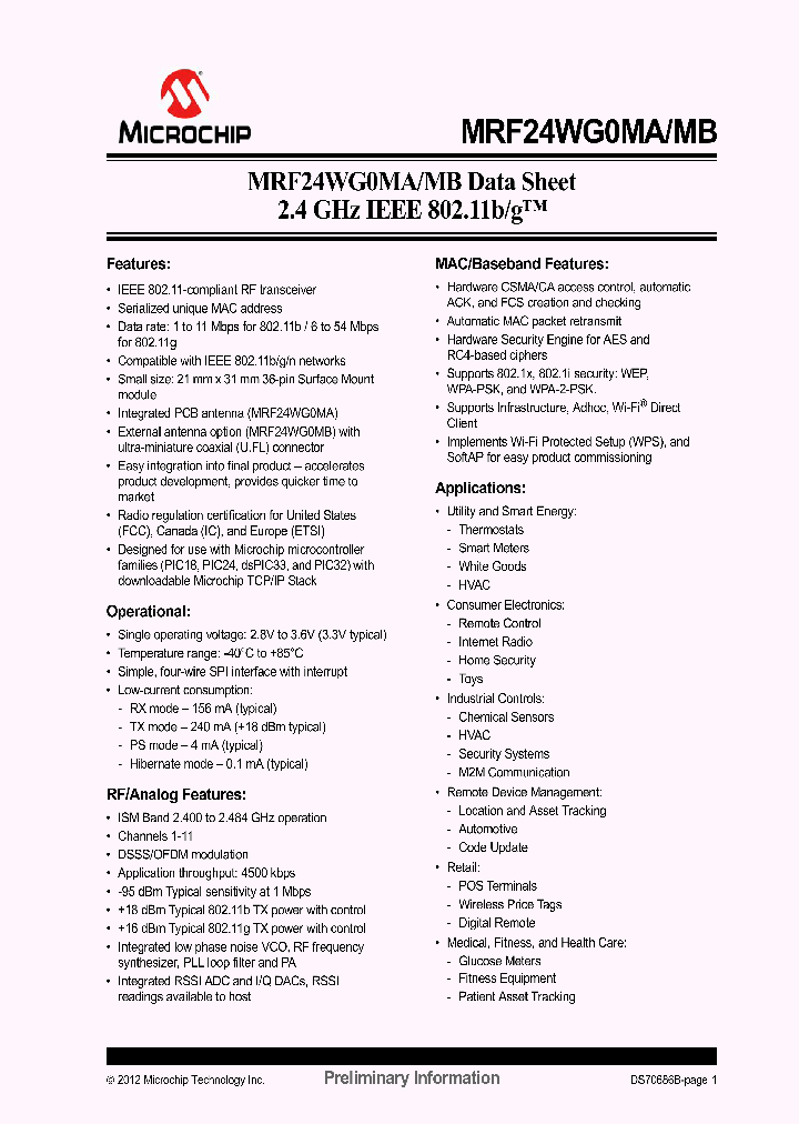 MRF24WG0MB_7021891.PDF Datasheet