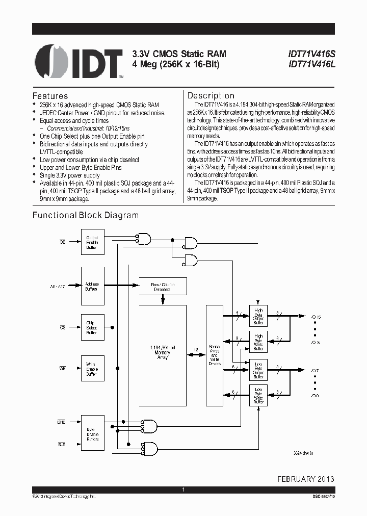 71V416S15PHG_7019056.PDF Datasheet