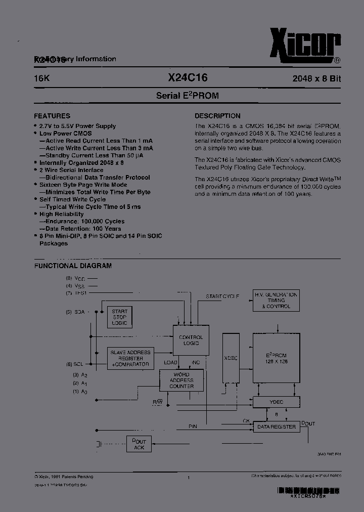 X24C16S14I-35_7018408.PDF Datasheet