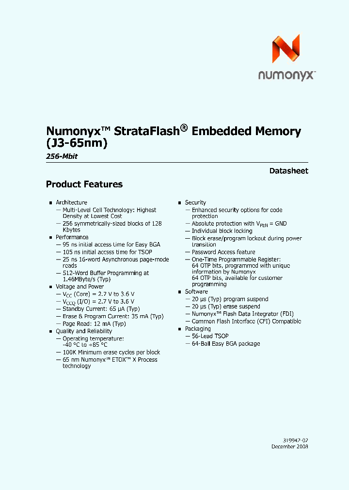 TE28F256J3F105A_7020516.PDF Datasheet