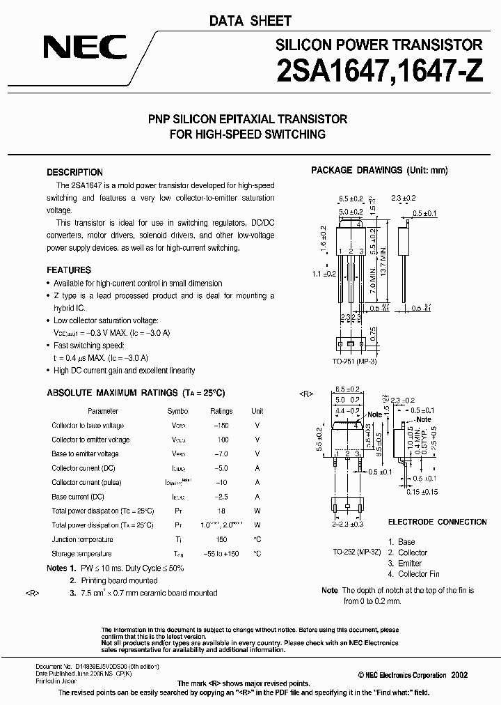 2SA1647-Z_7017385.PDF Datasheet