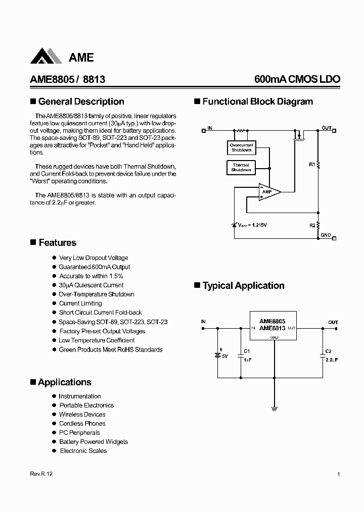 AME8805KEETZ_7027205.PDF Datasheet
