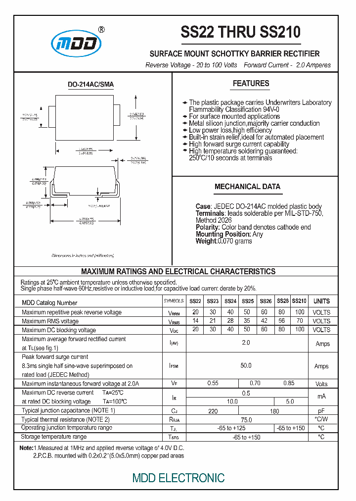 SS210_7031231.PDF Datasheet