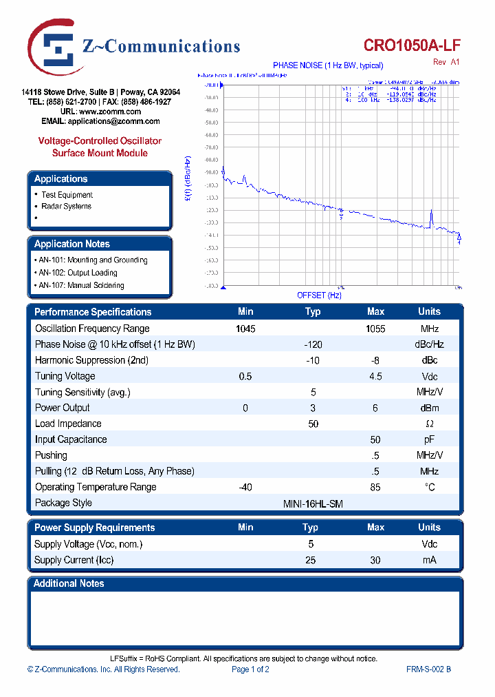 CRO1050A-LF_7032688.PDF Datasheet