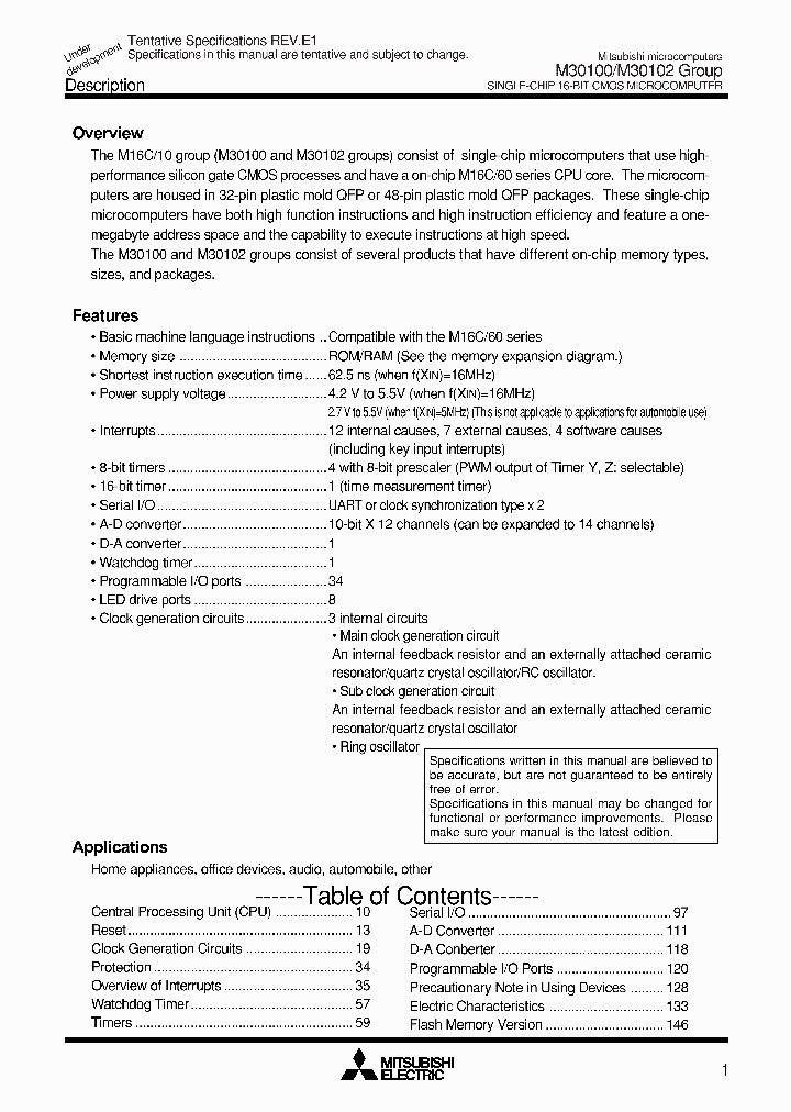 M30100M3T-XXXFP_7022229.PDF Datasheet