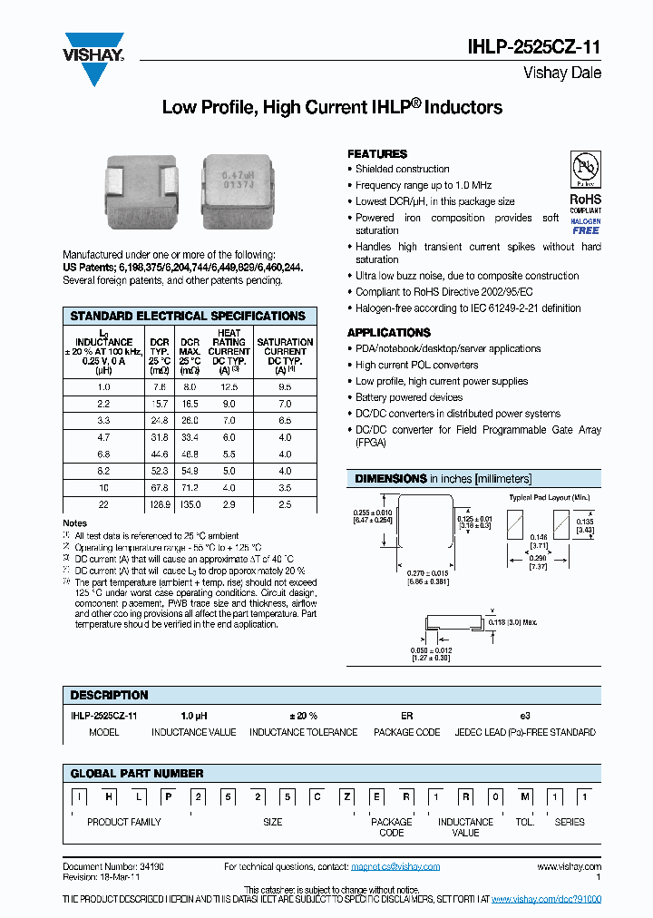 IHLP-2525CZ-11_7033826.PDF Datasheet