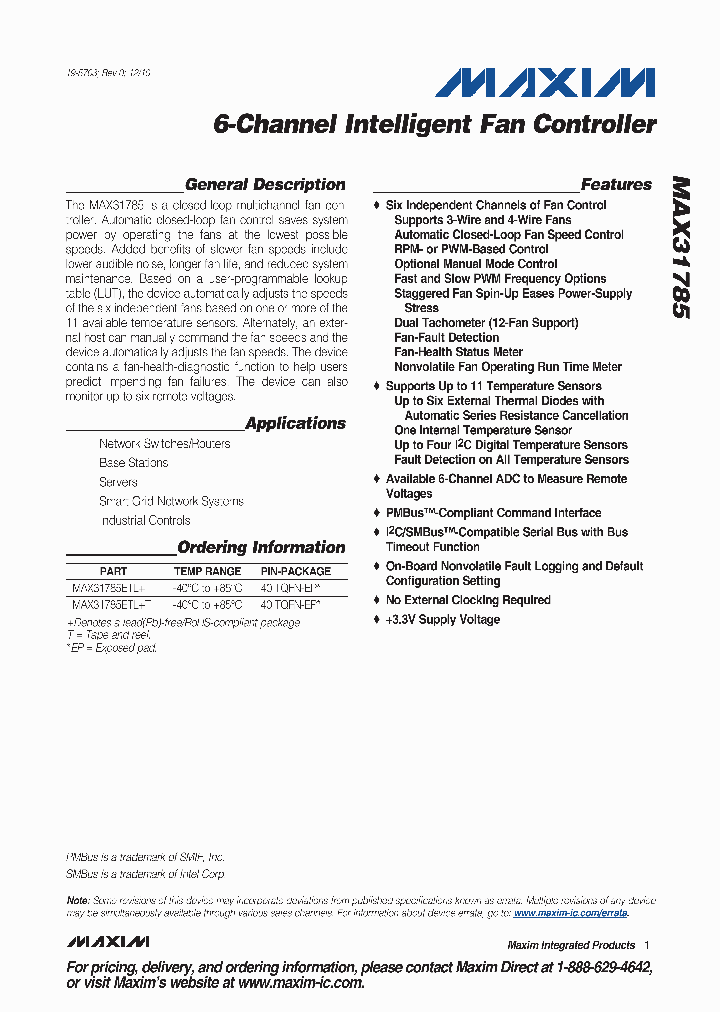 MAX31785_7034099.PDF Datasheet
