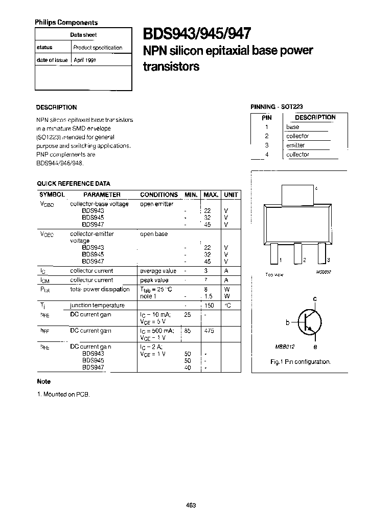 BDS943_7032674.PDF Datasheet