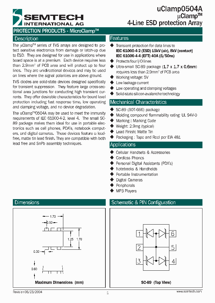 UCLAMP0504ATCT_7032581.PDF Datasheet