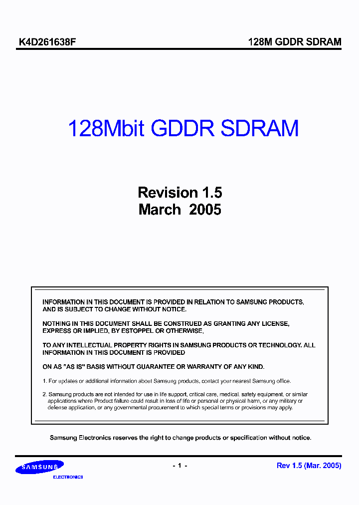 K4D261638F-TC360_7036249.PDF Datasheet