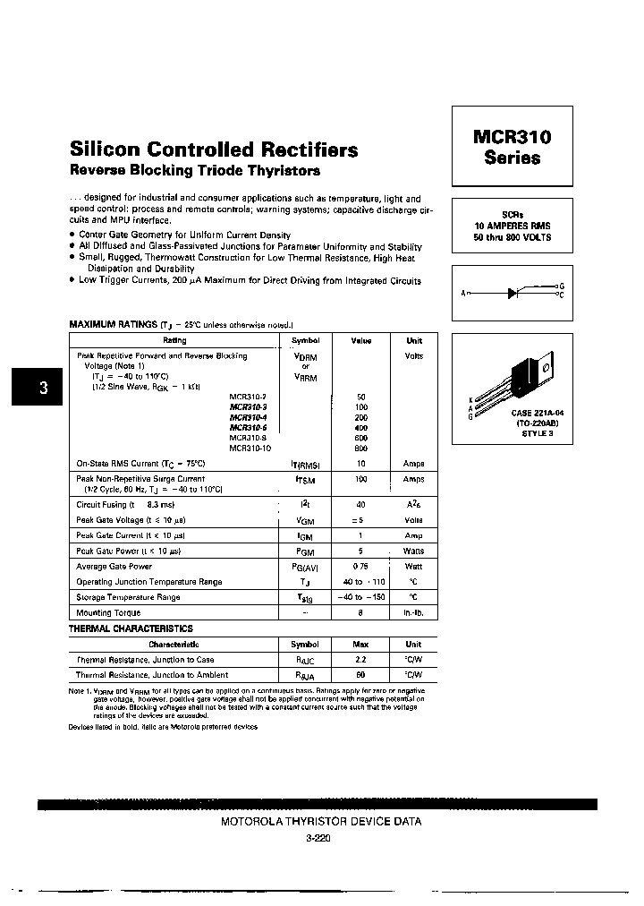 MCR310-10-AK_7039567.PDF Datasheet
