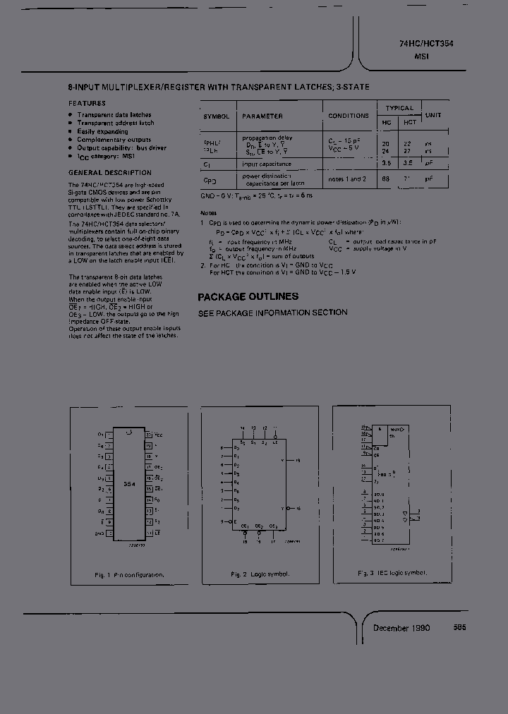 74HCT354DB_7038920.PDF Datasheet