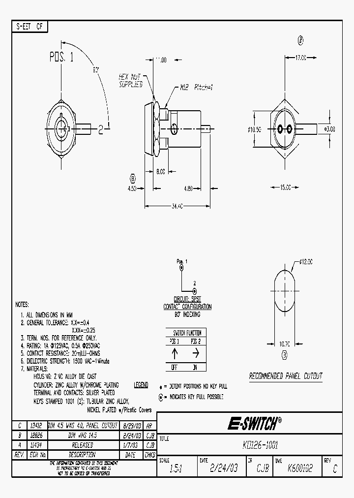 KO126-1001_7046545.PDF Datasheet