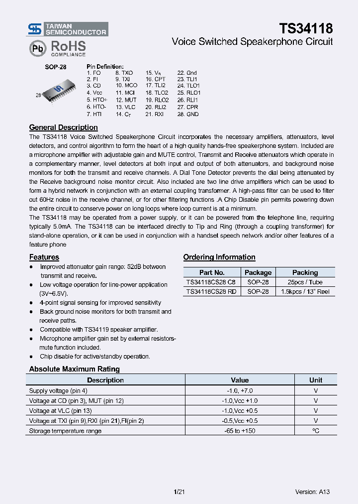 TS34118CS28RD_7044454.PDF Datasheet