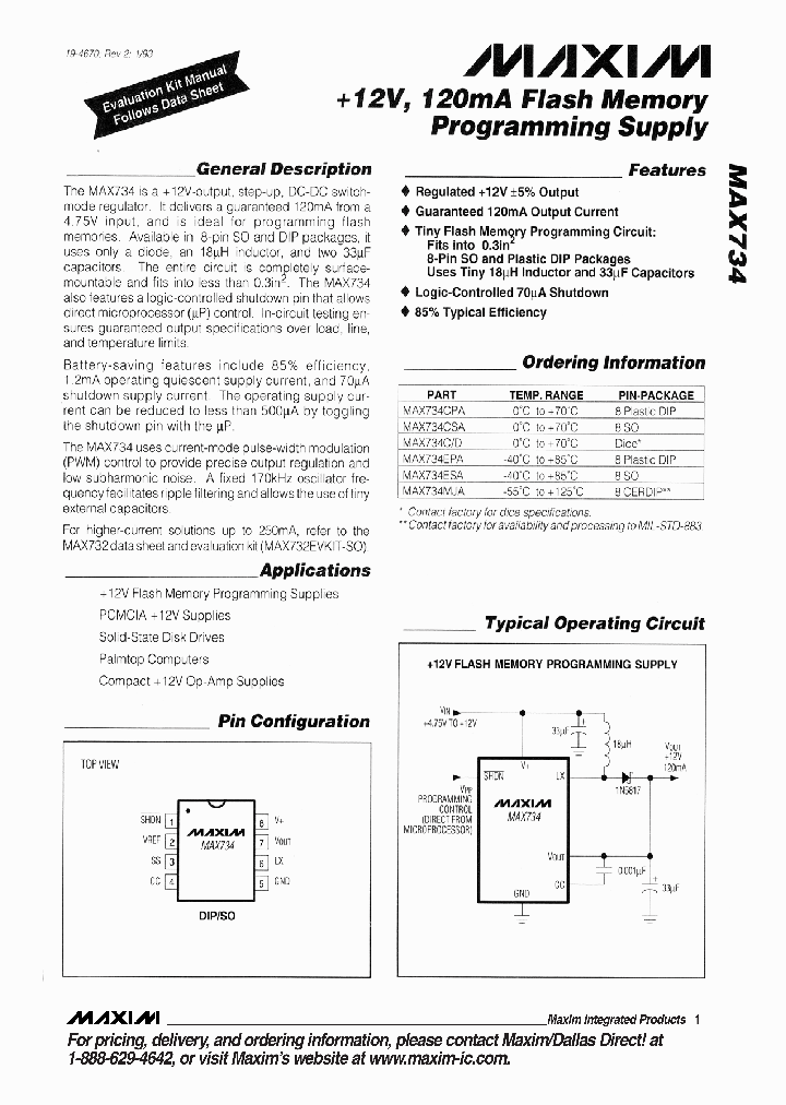 MAX734ESA_7048267.PDF Datasheet