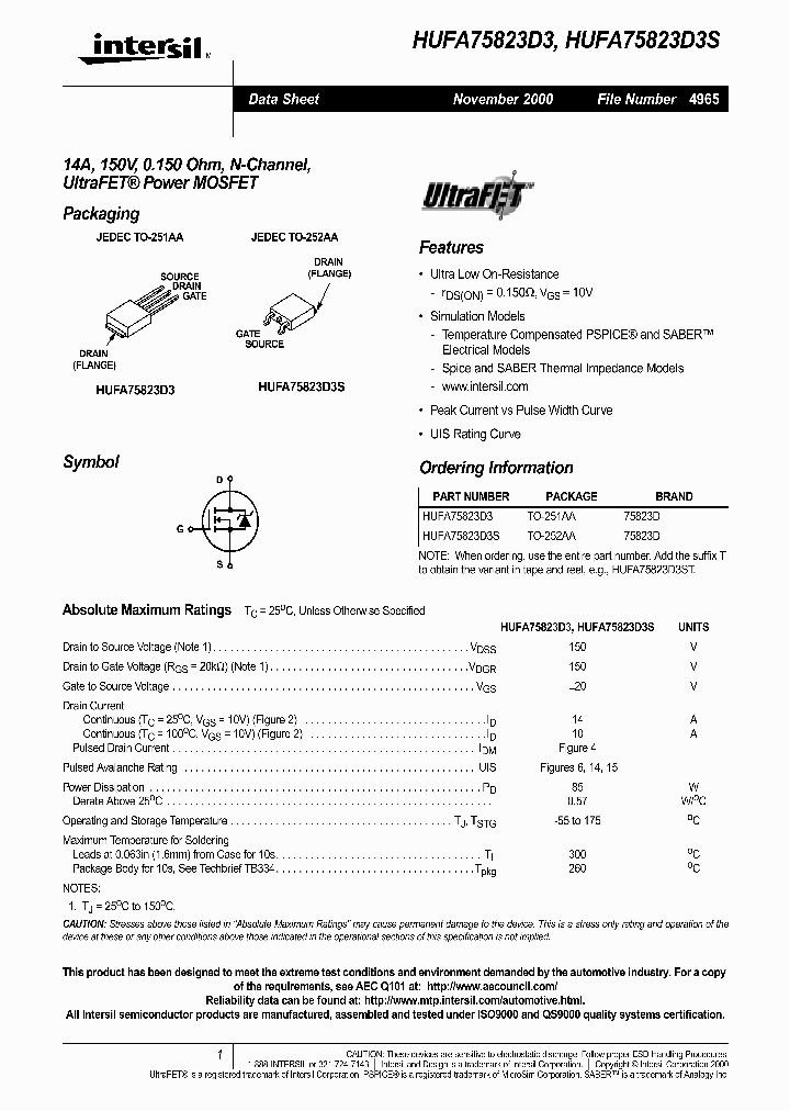 HUFA75823D3S_7041986.PDF Datasheet