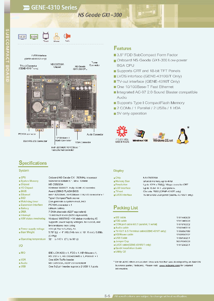 GENE-4310SERIES_7049195.PDF Datasheet