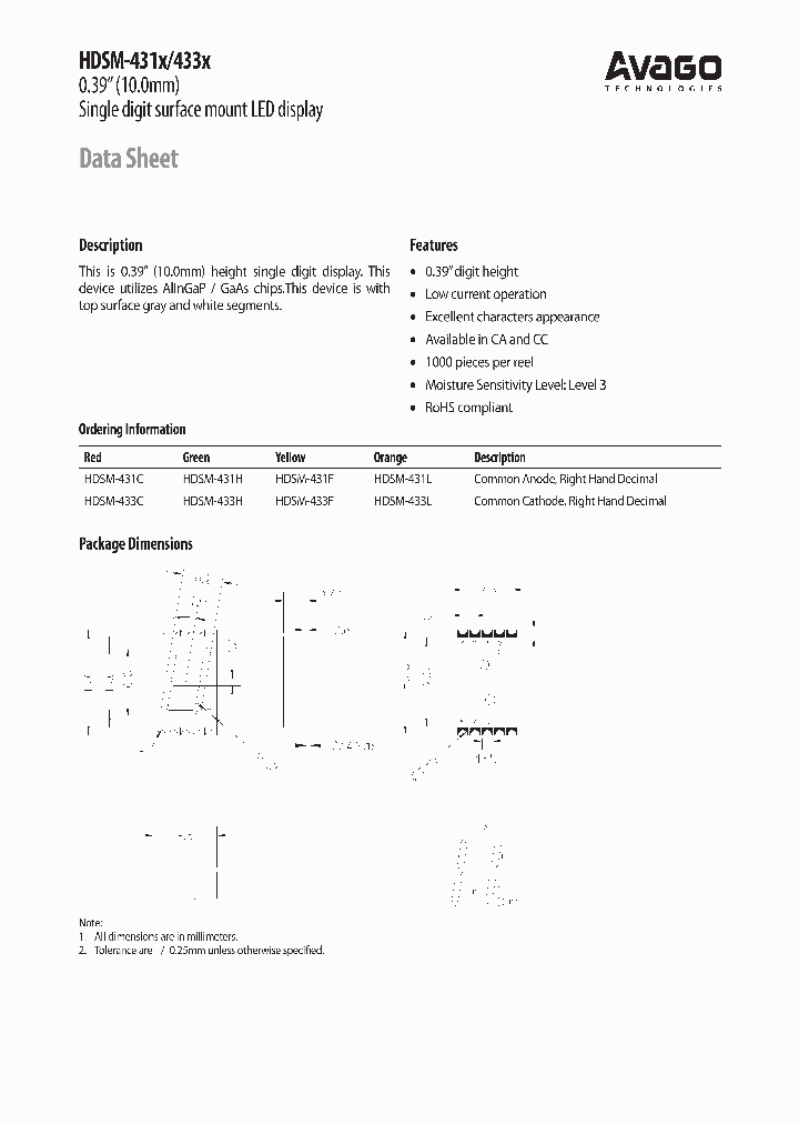 HDSM-431F_7054055.PDF Datasheet