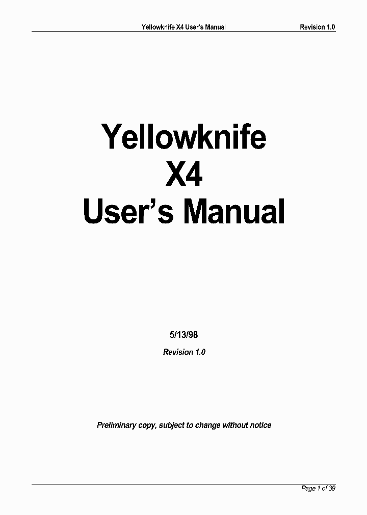 YELLOWKNIFEX4UM_7039107.PDF Datasheet