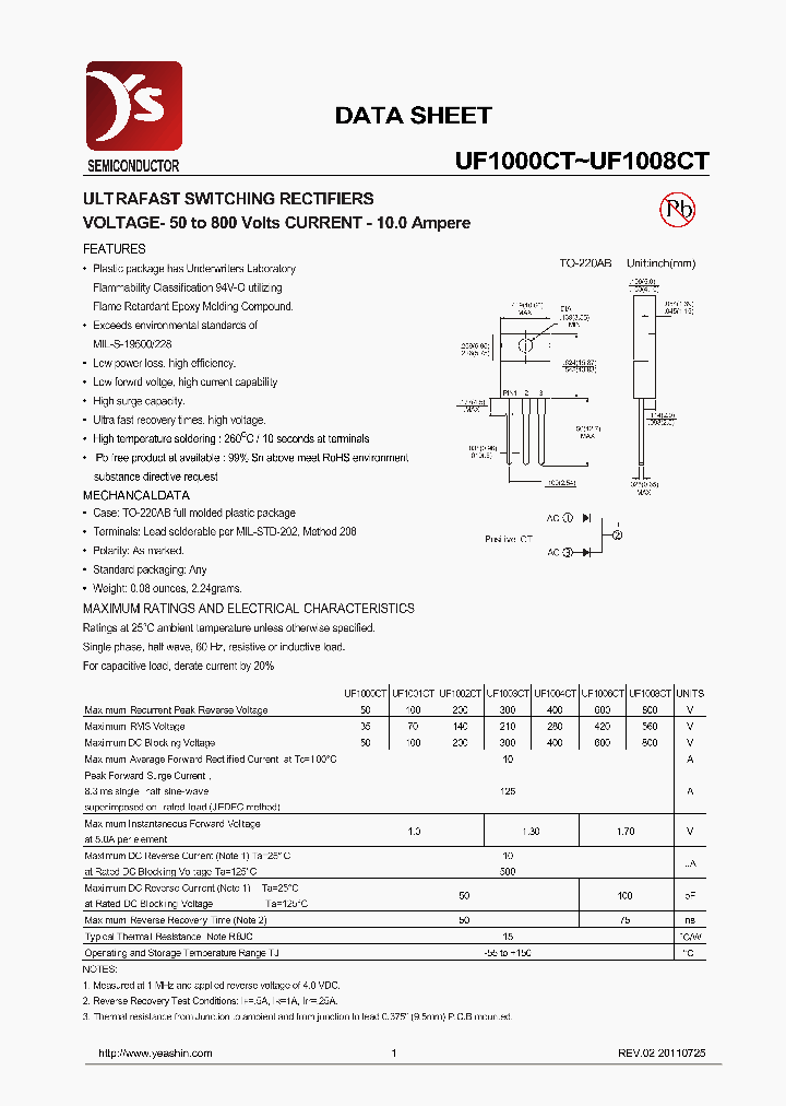 UF1000CT_7043952.PDF Datasheet