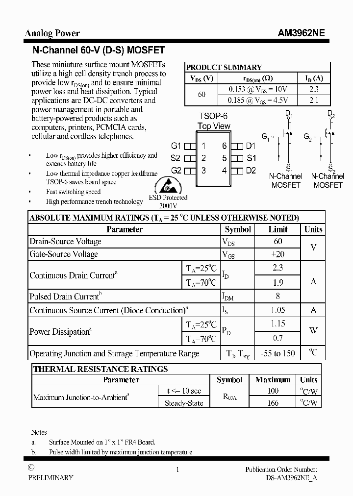 AM3962NE_7050197.PDF Datasheet