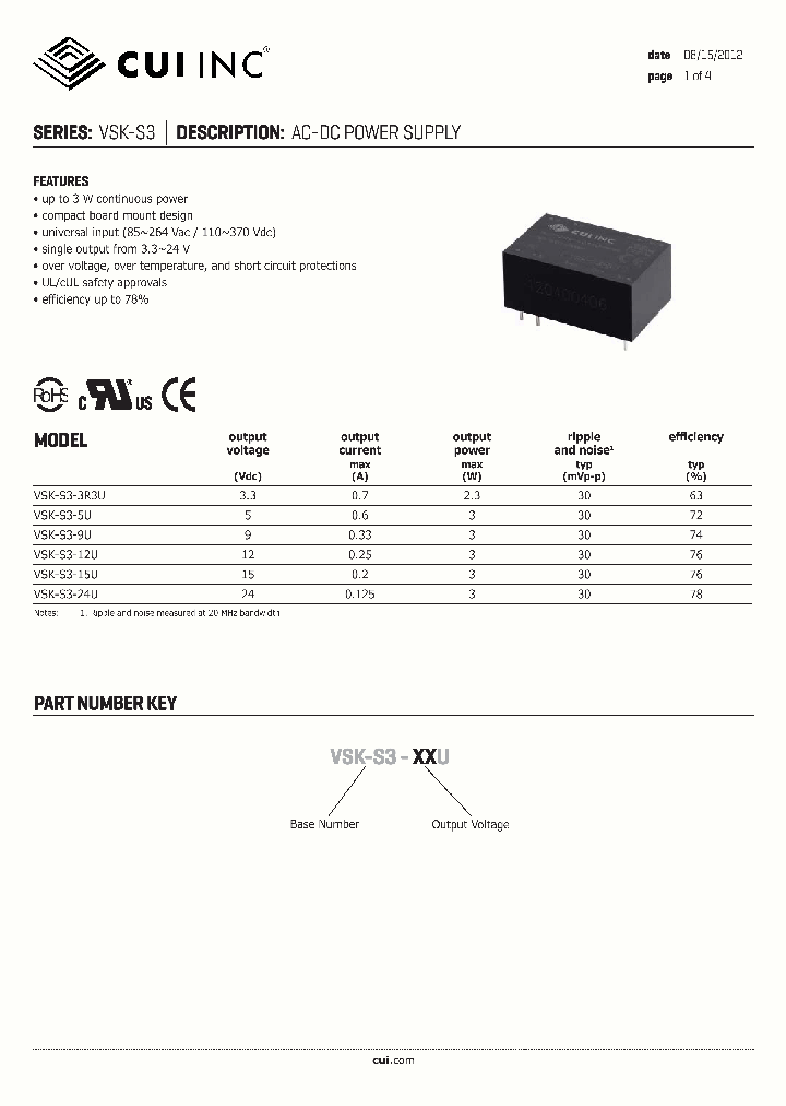 VSK-S3-15U_7044640.PDF Datasheet