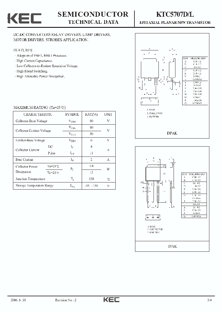 KTC5707L_7039019.PDF Datasheet
