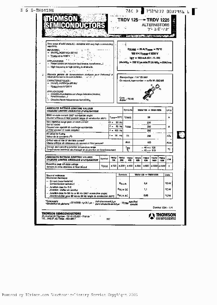 TRDV425_7044102.PDF Datasheet