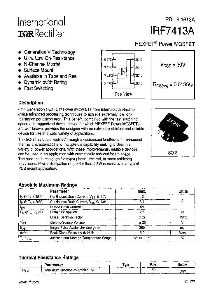 IRF7413A_7042701.PDF Datasheet