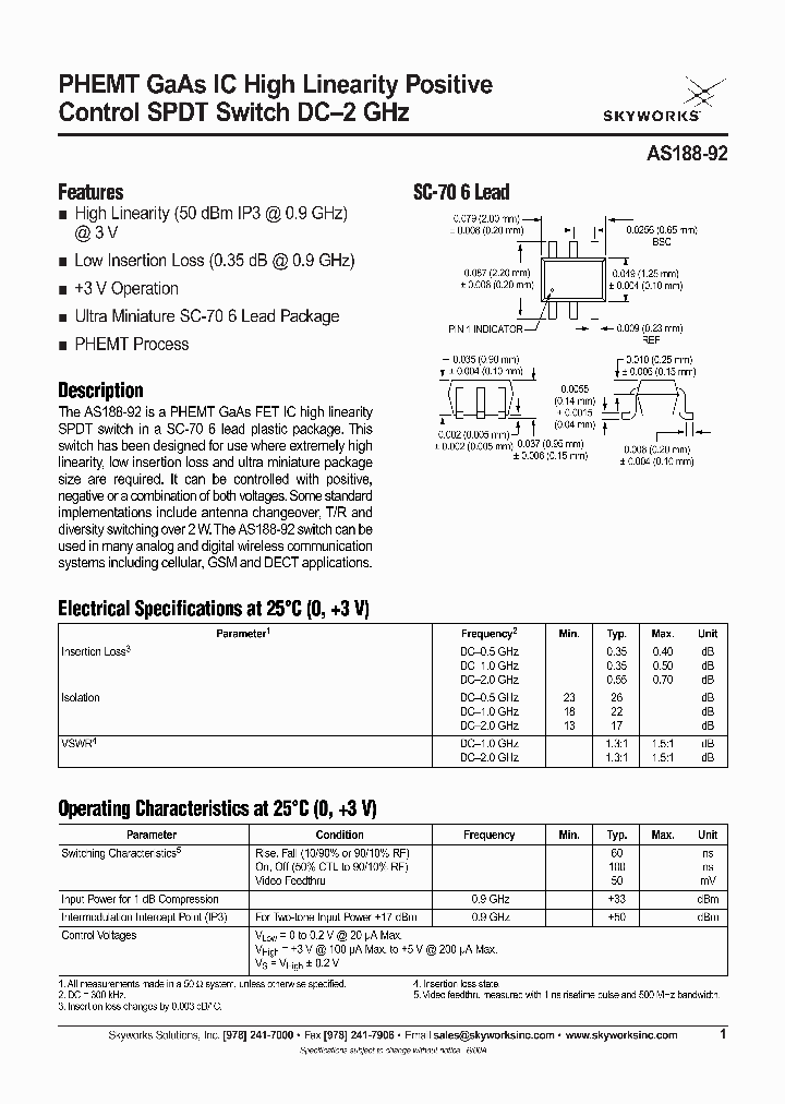 AS188-92_7047276.PDF Datasheet