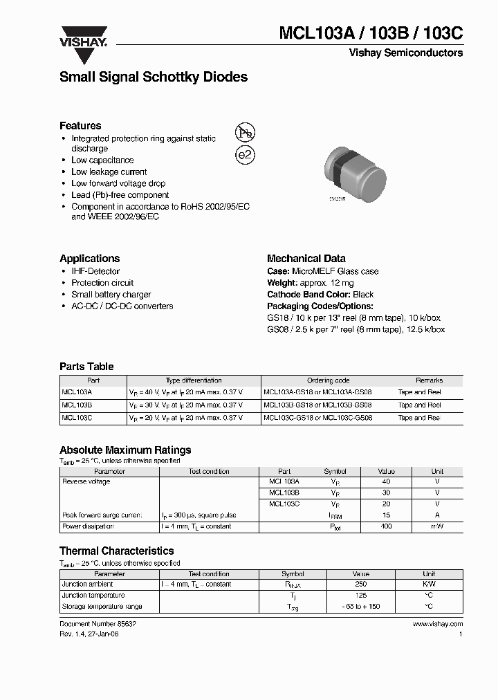 MCL103B-GS08_7044987.PDF Datasheet