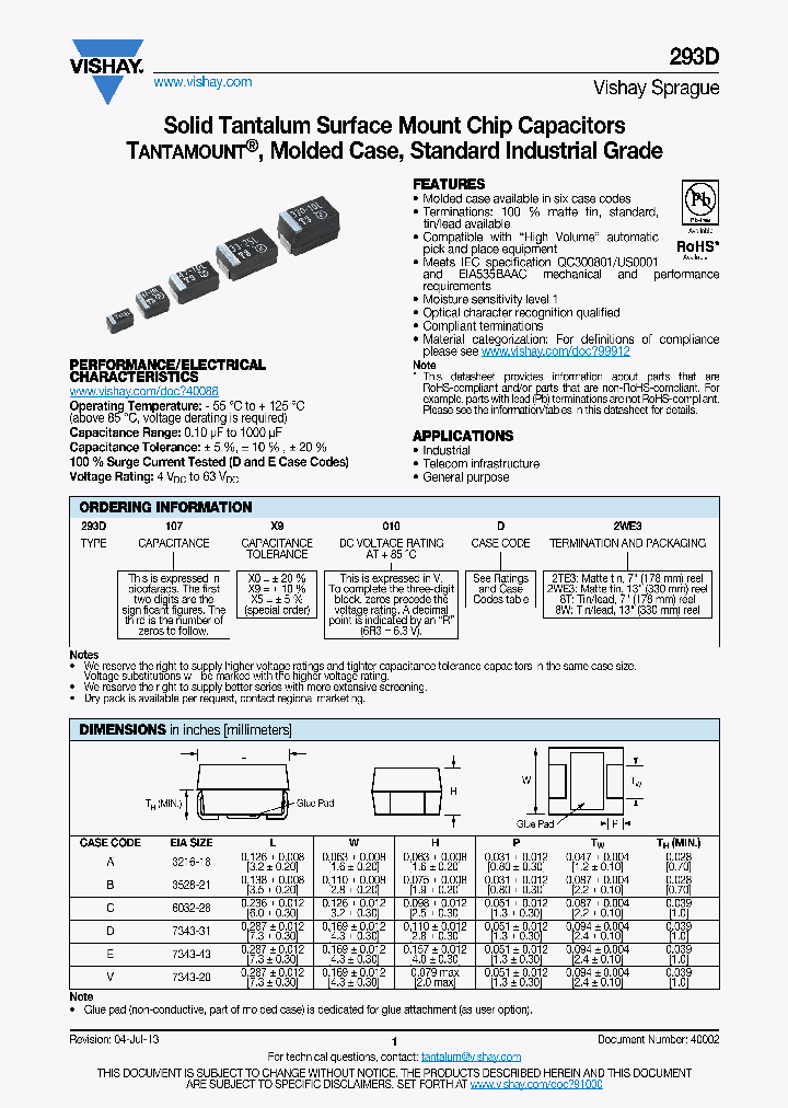 VISHAYSPRAGUE-293D475X0025B2TE3_7049140.PDF Datasheet