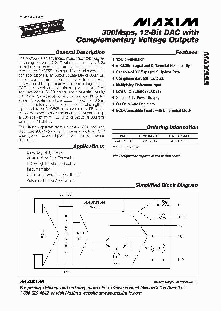 MAX555CCB-D_7050386.PDF Datasheet