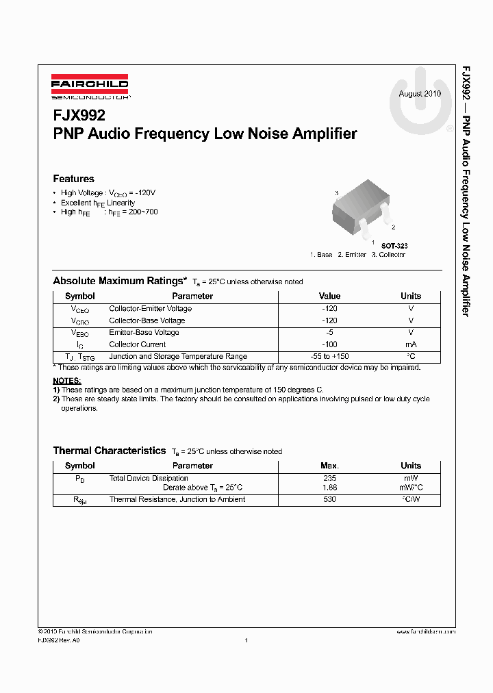 FJX992_7064215.PDF Datasheet