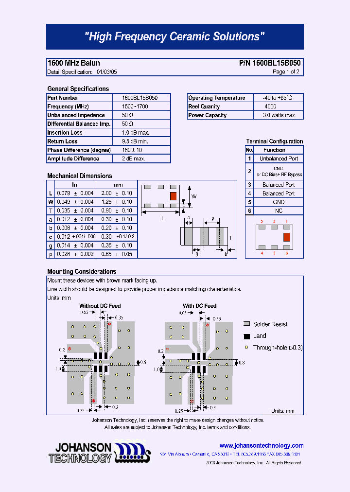1600BL15B050_7064119.PDF Datasheet