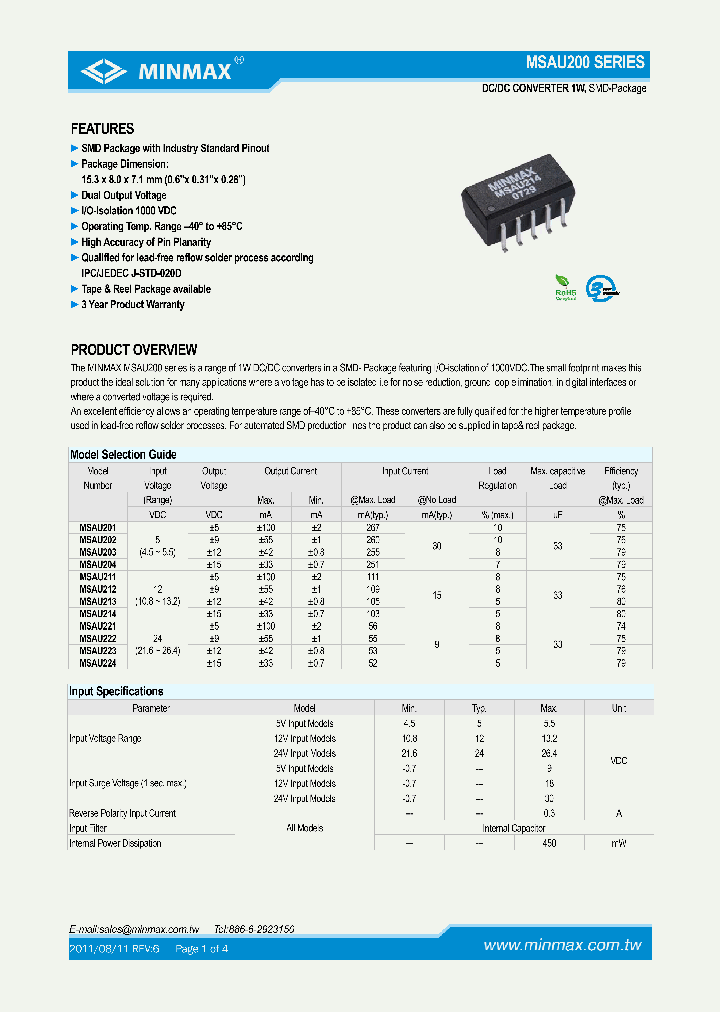 MSAU203_7069101.PDF Datasheet