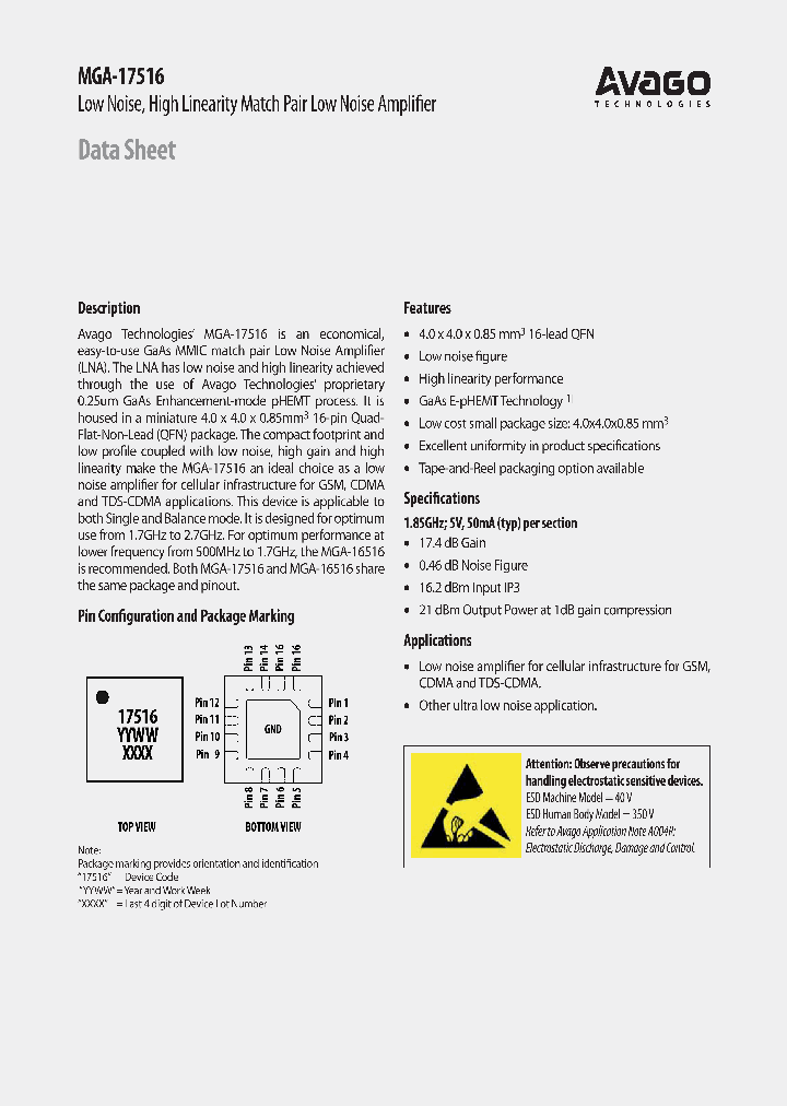 MGA-17516-BLKG_7072488.PDF Datasheet