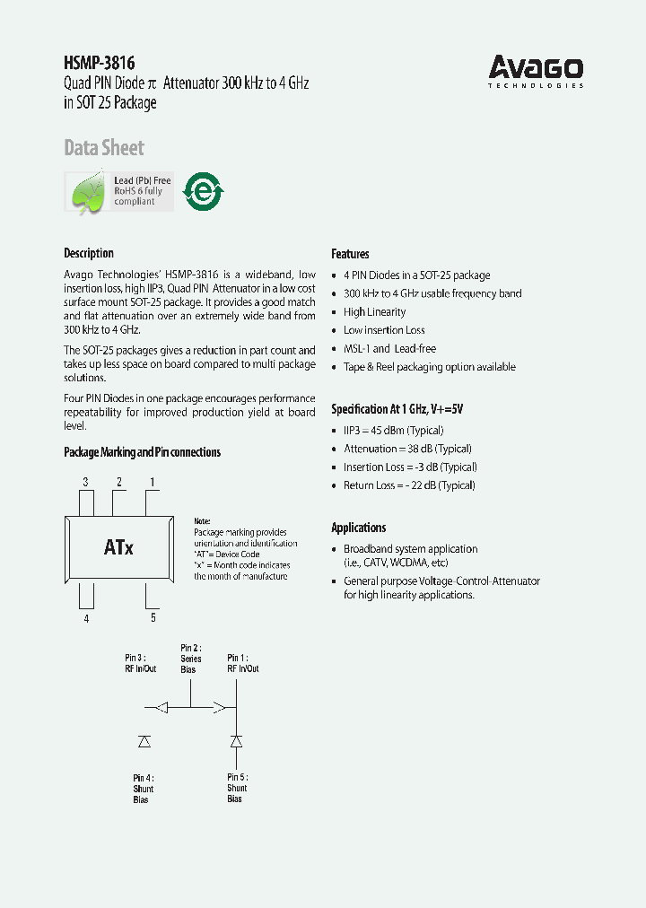 HSMP-3816-BLKG_7072481.PDF Datasheet