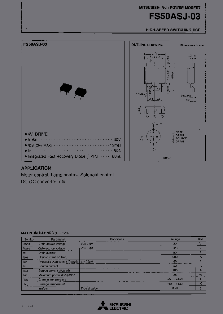 FS50ASJ-03-T2_7054811.PDF Datasheet