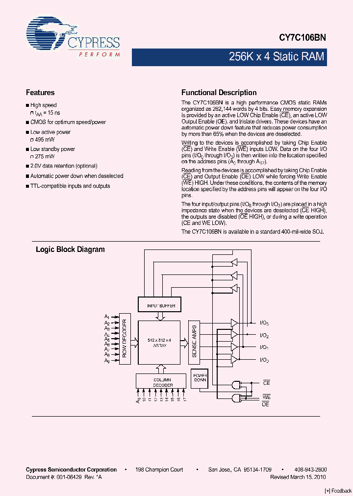 CY7C106BN11_7073445.PDF Datasheet