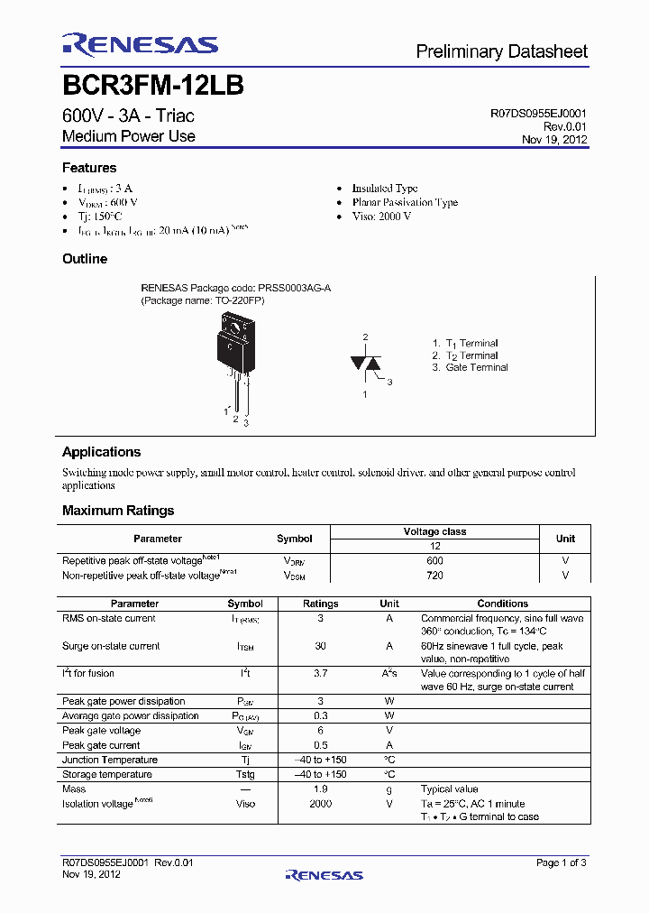BCR3FM-12LBBB0_7074222.PDF Datasheet