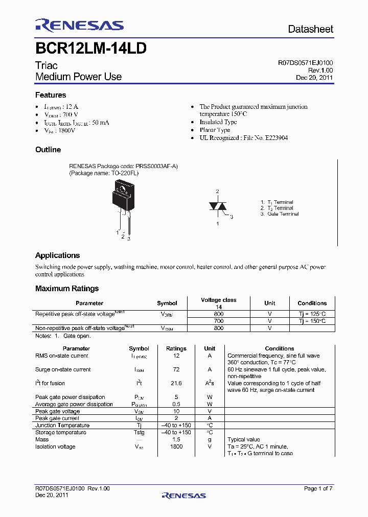 BCR12LM-14LDB00_7075965.PDF Datasheet