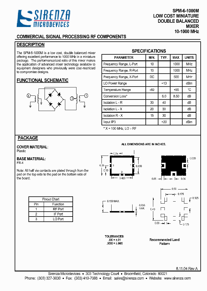 SPM-6-1000M_7056727.PDF Datasheet