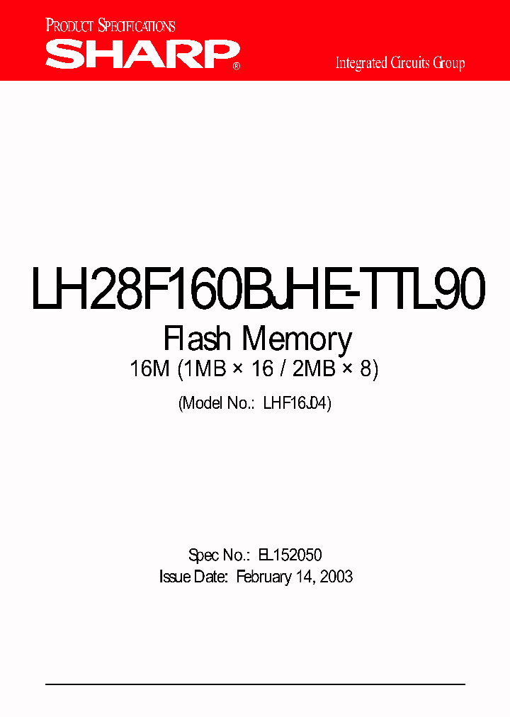LH28F160BJHE-TTL90_7059911.PDF Datasheet