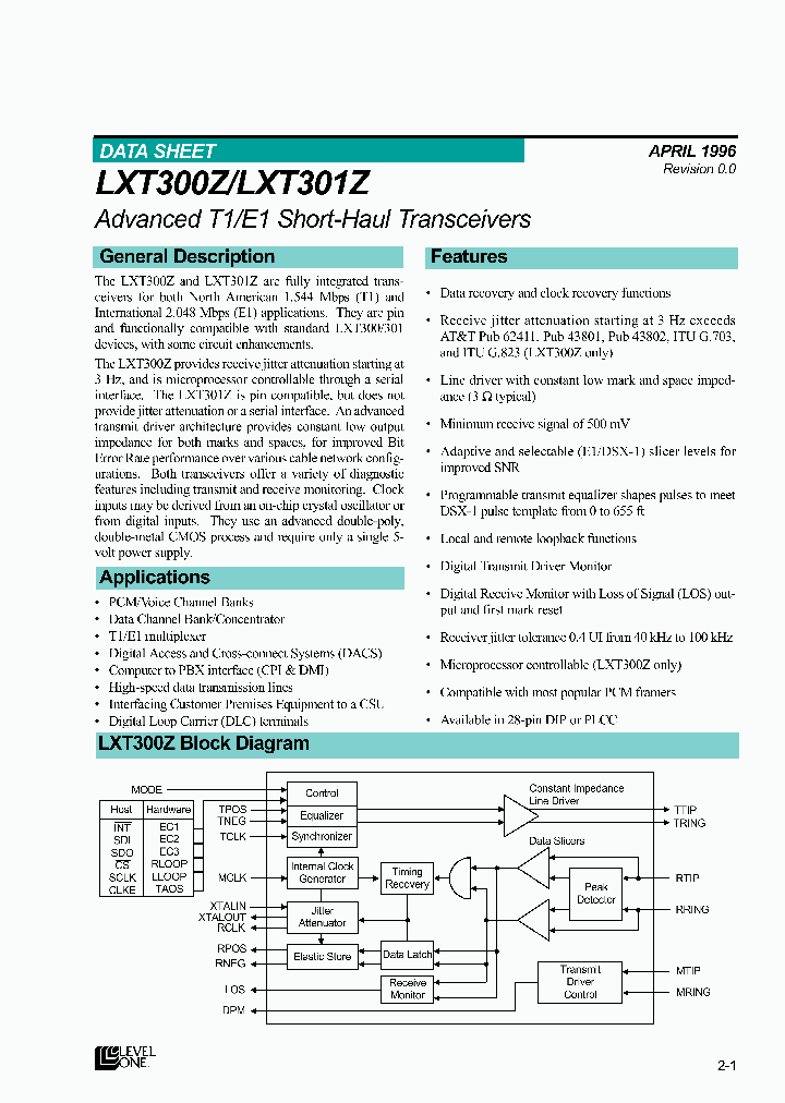 LXT301Z_7060582.PDF Datasheet