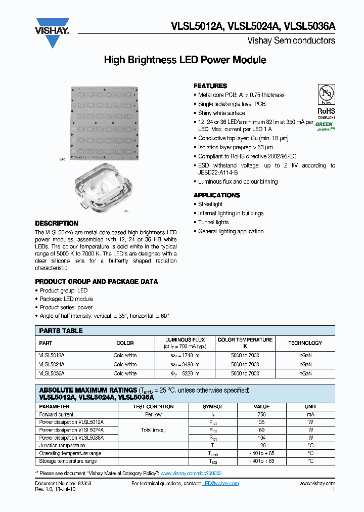 VLSL5036A_7080978.PDF Datasheet