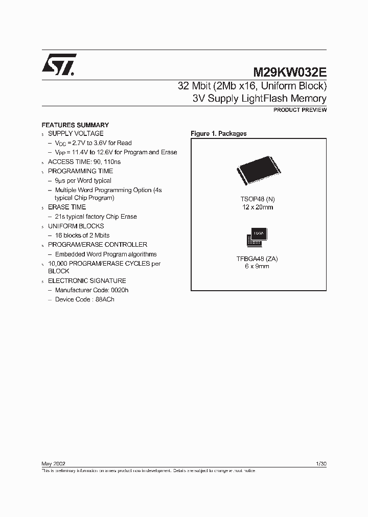 M29KW032E_7076492.PDF Datasheet
