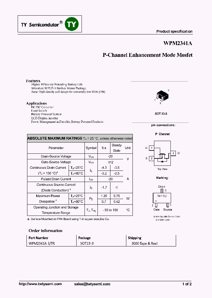 WPM2341A-3TR_7082872.PDF Datasheet