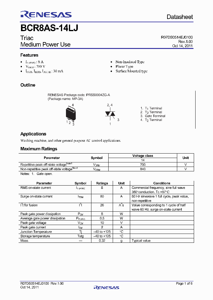 BCR8AS-14LJ_7082546.PDF Datasheet